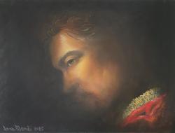 L'occhio - pastello morbido - cm. 24x32 h.