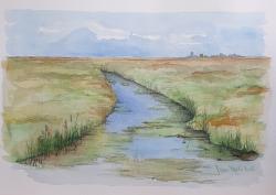 l Ghebo - acquerello - cm. 40x28 h.