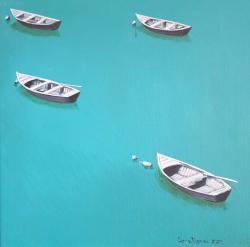 Croatia - acrilico su tela - cm. 40x40