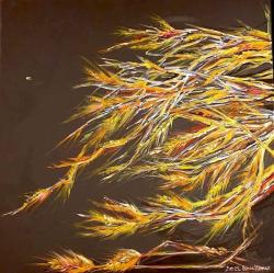 Sarà pane - tempera su tela - cm.60x60