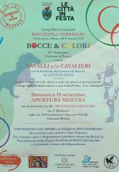 Locandina mostra collettiva Cavalli & Cavalieri - Anno 2024